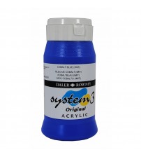 Daler Rowney System3 500 ml Akrilik Boya 110 Cobalt Blue Hue